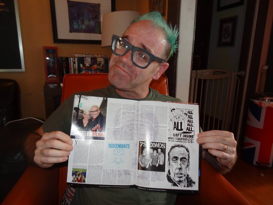 76 – CHRIS SHARY interview! We talk to the Descendents/ALL illustrator about finding his way into punk rock, art work and teaching.