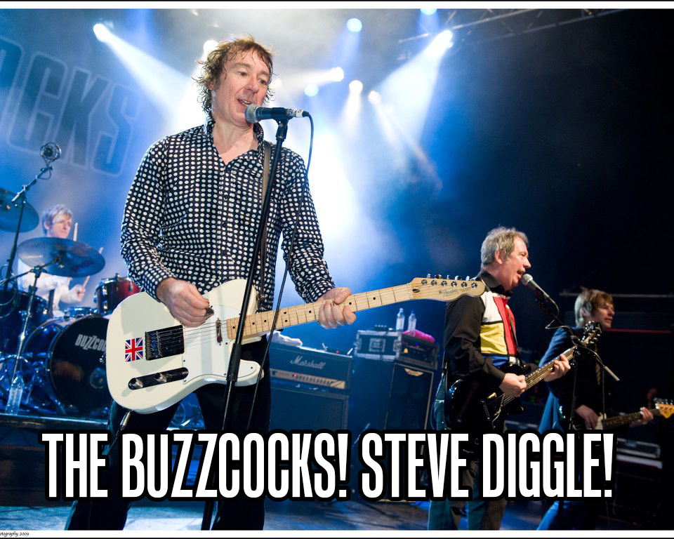 79 – BUZZCOCKS – Steve Diggle interview about The Way, Crowdfunding, longevity, sleep deprivation and more at Riot Fest Denver