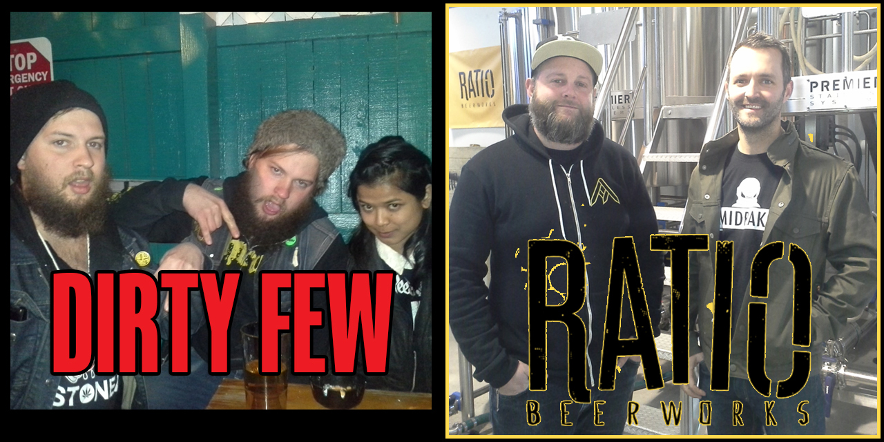 88 – Denver’s Dirty Few get clean about their origin story & Ratio Beerworks talks beers, punk rock and conquering Denver’s crowded beer scene!