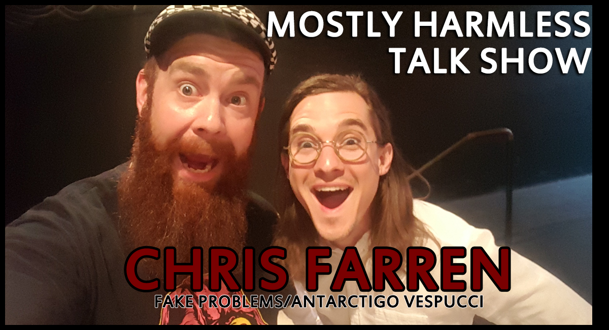 124 – Chris Farren (Fake Problems/Antarctigo Vespucci) talks depression, creative juices, working with Jeff Rosenstock and hints new album!