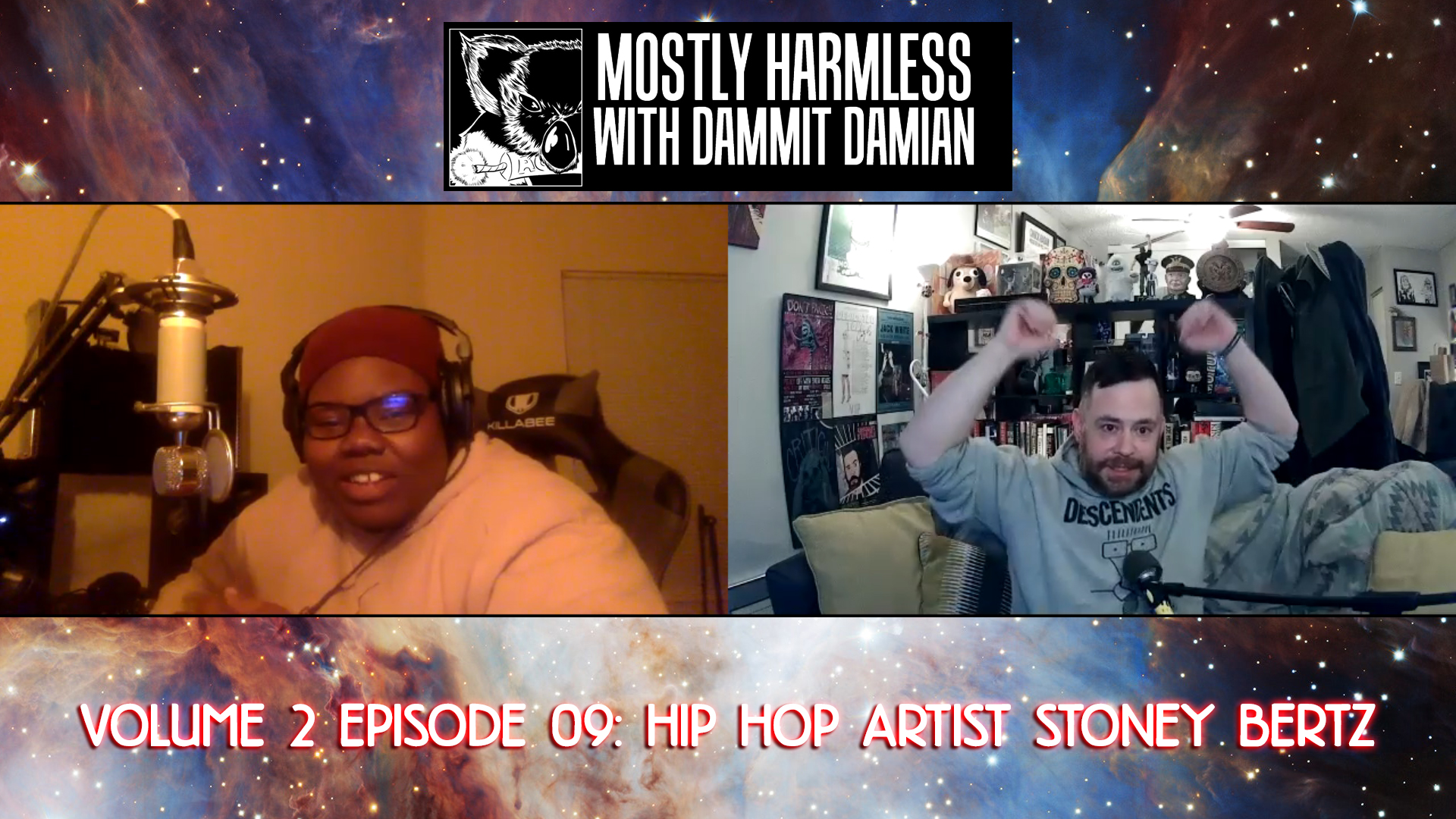 V2 E09 – Hip Hop artist STONEY BERTZ Interview – How finding their voice helped them find their identity