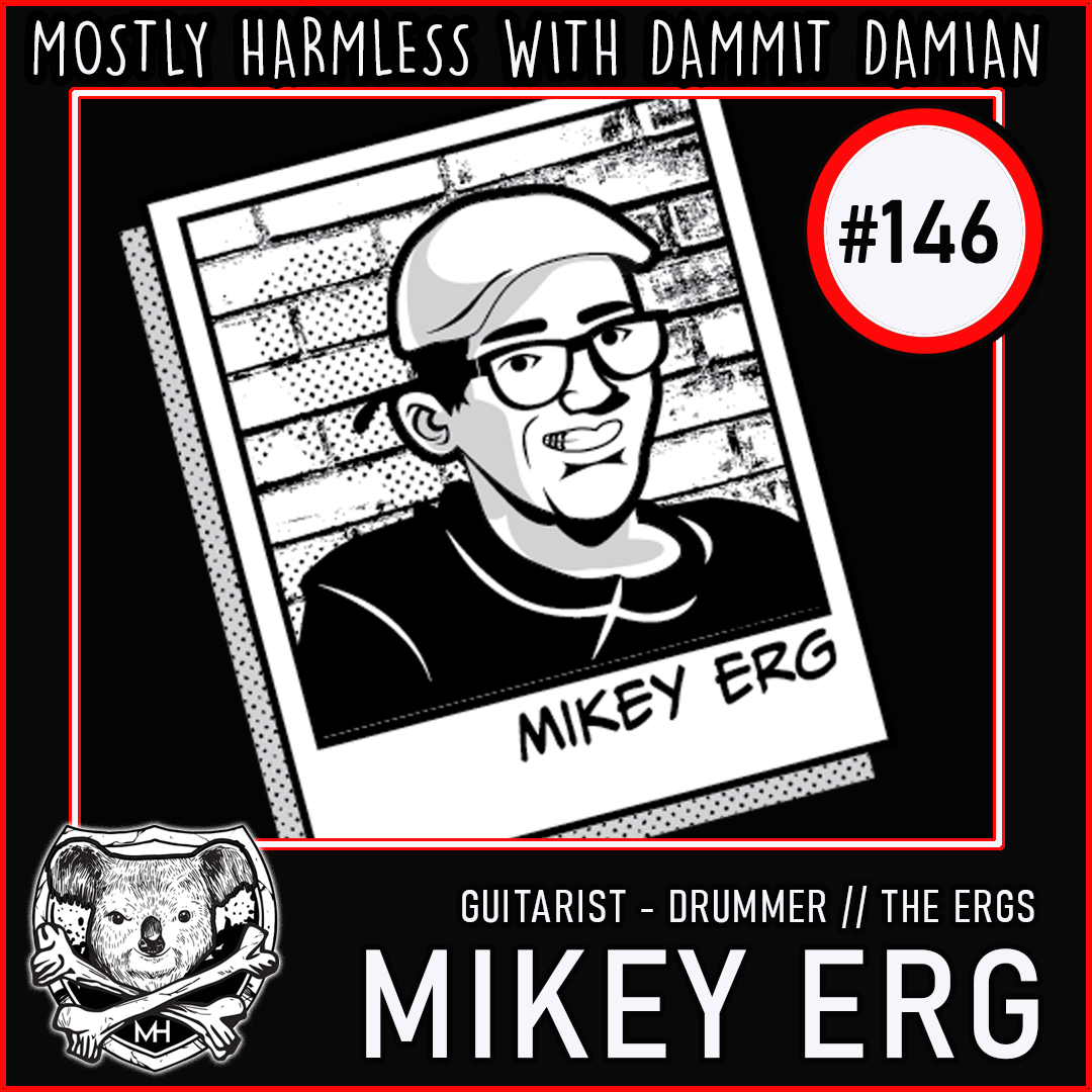 Interview // Mikey Erg!  On The Ergs Return, working with Steve Albini & more!
