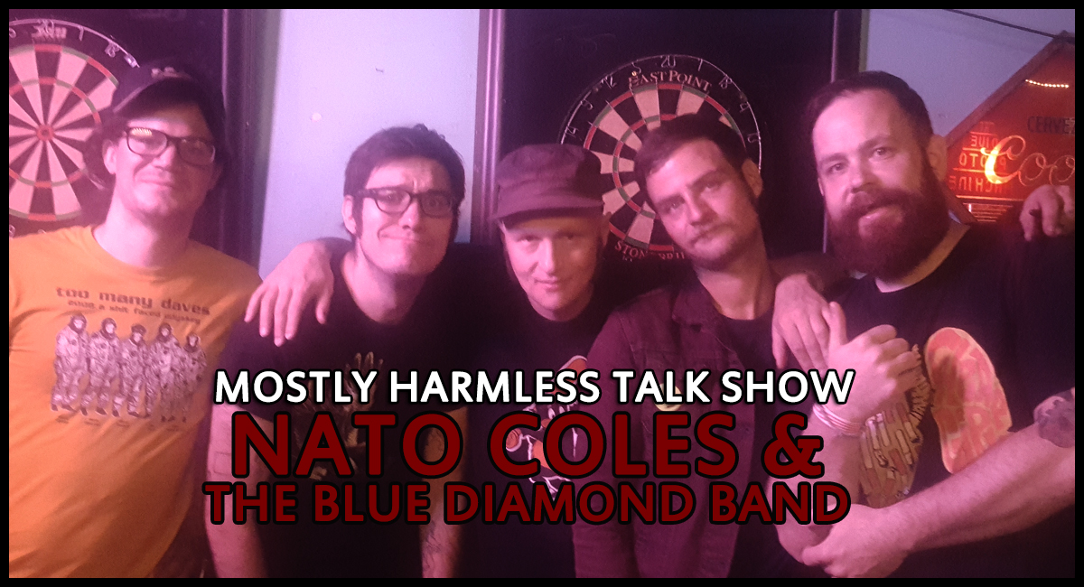 130 – NATO COLES & THE BLUE DIAMOND BAND chat about Baseball, politics, the-midwest and their new record Live At Grumpy’s!